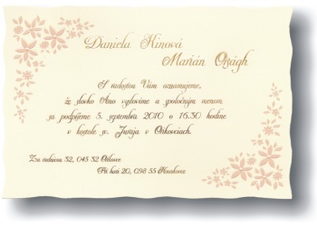 svadobne oznamenie c3035