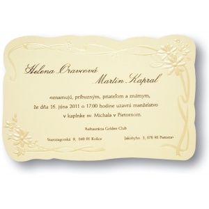 svadobne oznamenie A5041