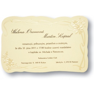 svadobne oznamenie A5041