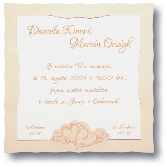 svadobne oznamenie A5064