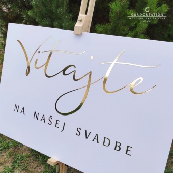 svadobna uvitacia tabula papier UT007